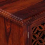 TV Entertainment Unit (Finish Color - Honey, Pre-assembled) - Image 4