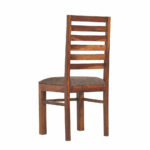 7 PATTI Chair Only Set of 2 | Wooden Two Seater Dinning Chairs for Kitchen & Dining Room | Students Study Chair & Office Chair with Cushion | Rosewood, Teak Finish - Image 4