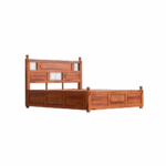 IRON JALI King Size Bed with Box Storage for Bedroom - Wooden King Size Cot Double Bed Diwan Cot for Living Room Home Decor Furniture - Image 4