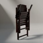 Folding Wooden Chair - Image 3