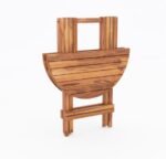 Portable Foldable 4 Seater Chair with Table Set - Image 6