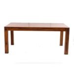 Dining Table 6 Seater with Chairs for Dining Room Dining Table 6 Seater Set (Brown, Natural Honey Finish) - Image 3