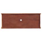 TV CABINET DIMOND | TV Cabinet or Entertainment Unit Stand for Living Room Home (Brown Honey Finish) - Image 8