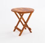 Portable Foldable 4 Seater Chair with Table Set - Image 4