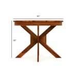 Round Dining Table Set 4 Seater - Image 2