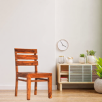 3 PATTI Wood Dining Chair Only Set of 2 | Solid Wooden Two Seater Dinning Chairs for Kitchen & Dining Room | Students Study Chair & Office Chair | Rosewood, Honey Finish - Image 2