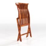 FOLDING TABLE SET 4 SEATER CHAIR - Image 8