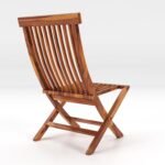 FOLDING TABLE SET 4 SEATER CHAIR - Image 5