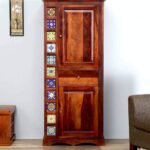 Wadrobe - Already Assembled - Door Wardrobe Furniture for Clothes, Cupboard Wooden Almirah for Bedroom, Multi Utility Wardrobe - Honey Oak Finish