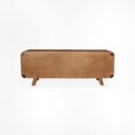 TV C. DIAMOND Retro TV Cabinet/Entertainment Unit with Storage, Natural Honey Oak Finish, Easy to Assemble - Image 7