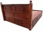 8 DILLA BED Solid Wood King Box Bed - Image 5