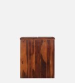 Bar Cabinet with Colourful Ceramic Tile Inlay, Double Door Storage, Traditional Design - Image 7