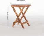 FOLDING TABLE SET - Image 2