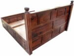 8 DILLA BED Solid Wood King Box Bed - Image 6