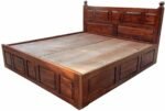 8 DILLA BED Solid Wood King Box Bed - Image 2