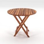 FOLDING TABLE SET 4 SEATER CHAIR - Image 2