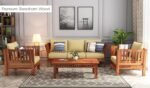 5 Seater Sofa set for living room home office | 3+1+1 sofa set 5 setaer - Image 4