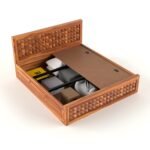 DIAMOND Queen Size Bed with Box Storage for Bedroom - Queen Size Cot with Storage - Solid Wood Bed QueenSize Cot for Bedroom - Wooden Double Bed Palang for Home - Image 4