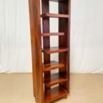 HALF CUT Exclusive Premium Solid Sheesham Wood (Rosewood) Book Shelf/Display Unit HxWxD (72x30x12) inch