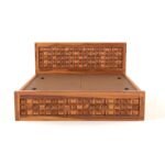 DIAMOND Queen Size Bed with Box Storage for Bedroom - Queen Size Cot with Storage - Solid Wood Bed QueenSize Cot for Bedroom - Wooden Double Bed Palang for Home - Image 6