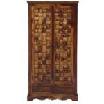 Wooden Almirah 2 door 2 drawer