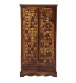 Wooden Almirah 2 door 2 drawer
