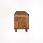 TV C. DIAMOND Retro TV Cabinet/Entertainment Unit with Storage, Natural Honey Oak Finish, Easy to Assemble - Image 6