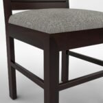 Sheesham Wooden 2 Dining Chair Set for Living Room | Solid Wood Study Chair for Living Room | Office Chair for Home & Office | Rosewood Chair Set (Set of 2, Walnut B) - Image 4