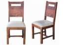 BACK CUT Two Chair with Bacckrest, Lounge Pair Furniture for Use in Dining, Living, Studies Rooms, Kitchens, Homes and Offices Areas