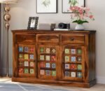 Sideboard Cabinet Storage 3 Door & 3 Drawer Cabinet