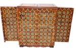 Antique Brass Design Solid Wood Sheesham bar Cabinet Wine Storage Rack with Glass Holder Pre-Assemble bar Cocktail Storage Solid Wood Bar... - Image 8
