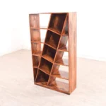 Dakota Display Unit cum Book Shelf in Teak Finish - Image 5