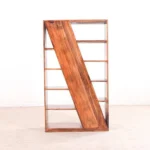 Dakota Display Unit cum Book Shelf in Teak Finish - Image 7