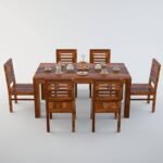 6 Seater Dining Table Set with Chairs