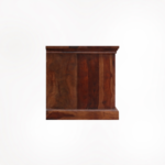 TV Unit for Living Room | Solid Wood TV Cabinet for Bedroom Hall | TV Stand Table with Door & Shelf Storage Sideboard Cabinet (Teak) - Image 3