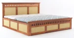 King Size Sheesham Wood Bed for Bedroom with 2 Years Warranty | Office Furniture | Living Room Cot | Wooden Bed | Daybed |Traditional Beds | Bedroom Furniture | - Image 2