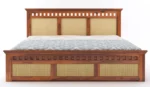 King Size Sheesham Wood Bed for Bedroom with 2 Years Warranty | Office Furniture | Living Room Cot | Wooden Bed | Daybed |Traditional Beds | Bedroom Furniture | - Image 6
