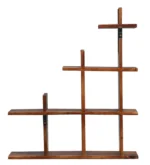 Floating Book Shelf in Provincial Teak Finish - Image 6