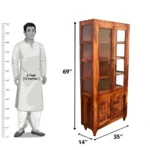 CROCKERY 4 PALA Wood Bookshelf - Image 7