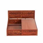 HALF DIMOND King Size Bed with Box Storage for Bedroom - Wooden King Size Cot Double Bed Diwan Cot for Living Room Home Decor Furniture - Image 6