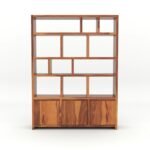 BOOKSHELF | Bookcase for Living Room/Bedroom (Honey) - Image 4