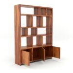 BOOKSHELF | Bookcase for Living Room/Bedroom (Honey) - Image 3